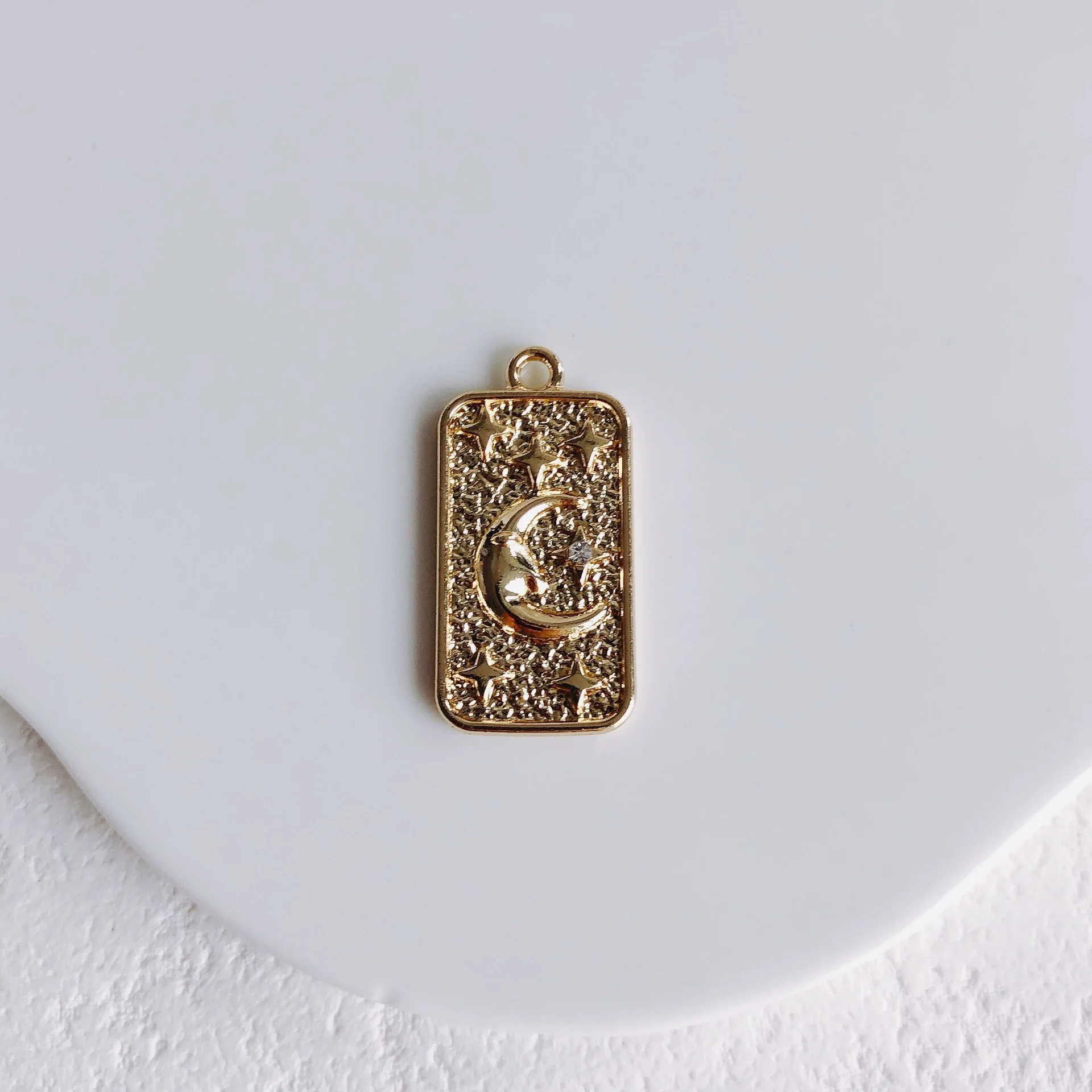 Alloy Handmade Jewelry Accessories With Moon Bear Shape Electroplated - Image 8