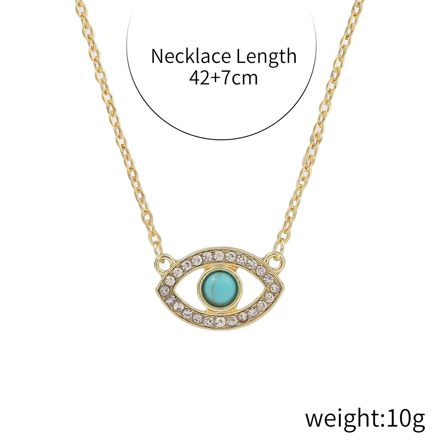 Alloy Heart Pattern Pendant Multilayer Necklace With Electroplating For Women - Image 15