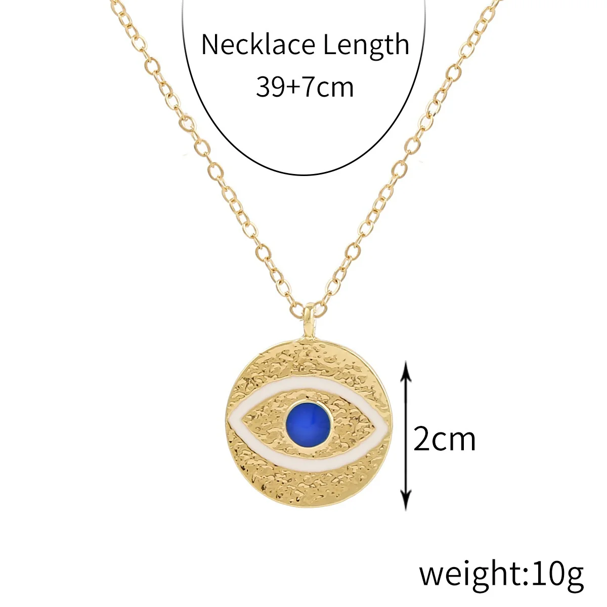 Alloy Heart Pattern Pendant Multilayer Necklace With Electroplating For Women - Image 21