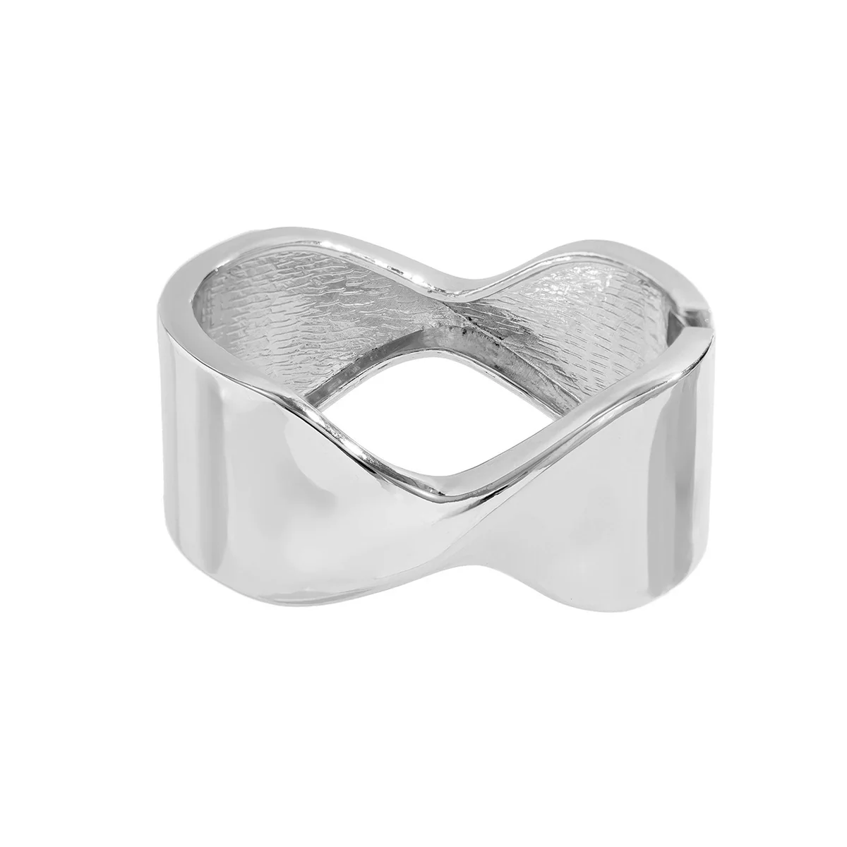 Alloy Hiphop Fashion Glitter Irregular Men's Bracelet With Electroplating - Image 5