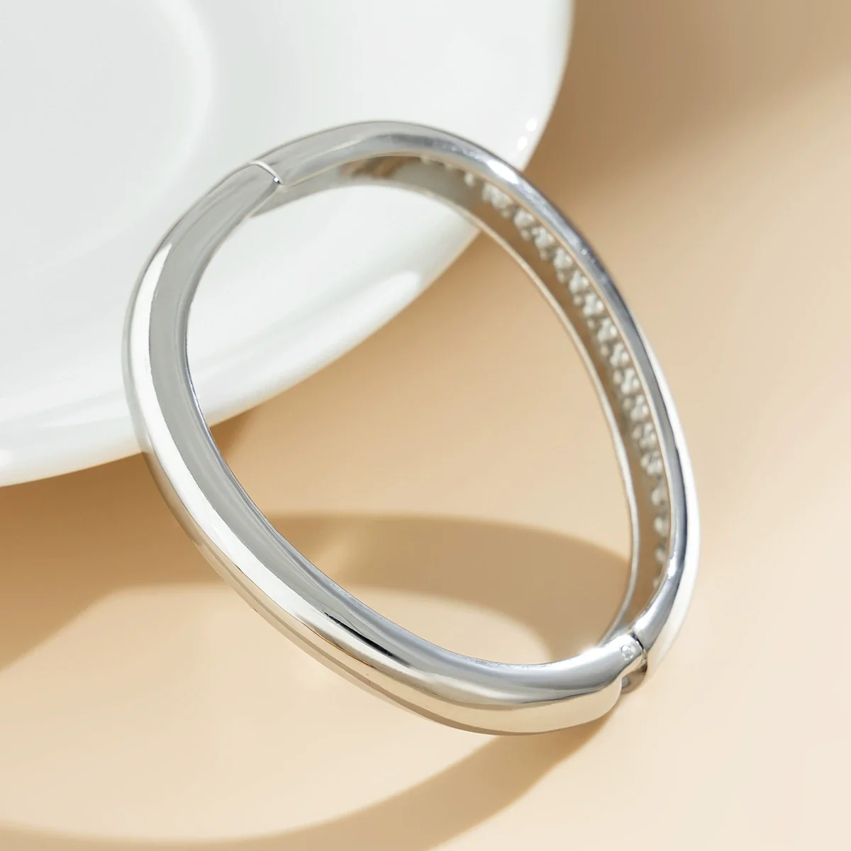 Alloy Hiphop Fashion Glitter Irregular Men's Bracelet With Electroplating - Image 7