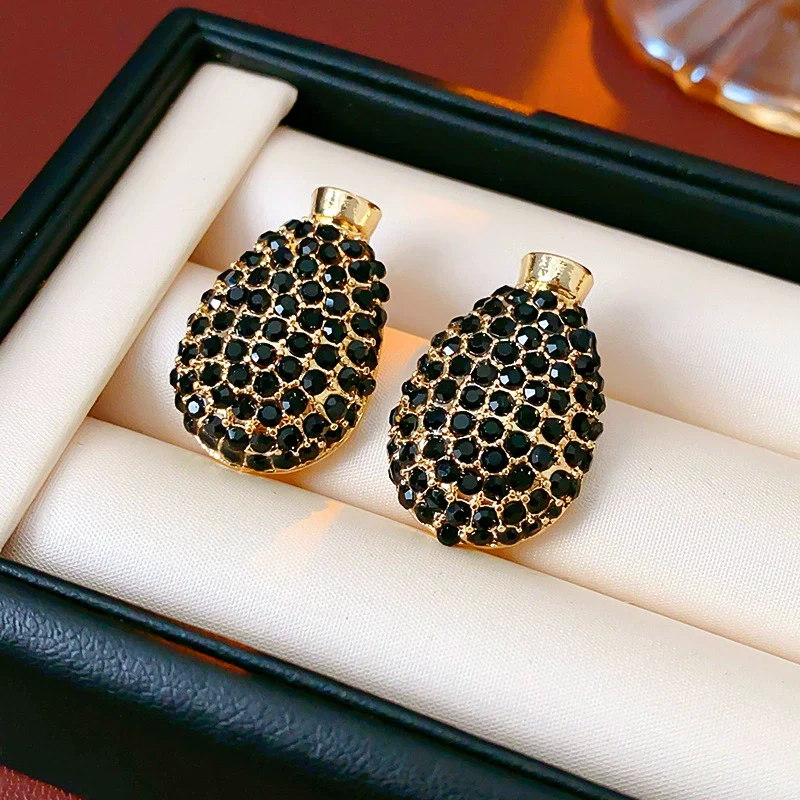 Alloy Jewelry Set For Women With Diamond Love Water Drops And Bells Pattern Medieval Vintage Style - Image 6