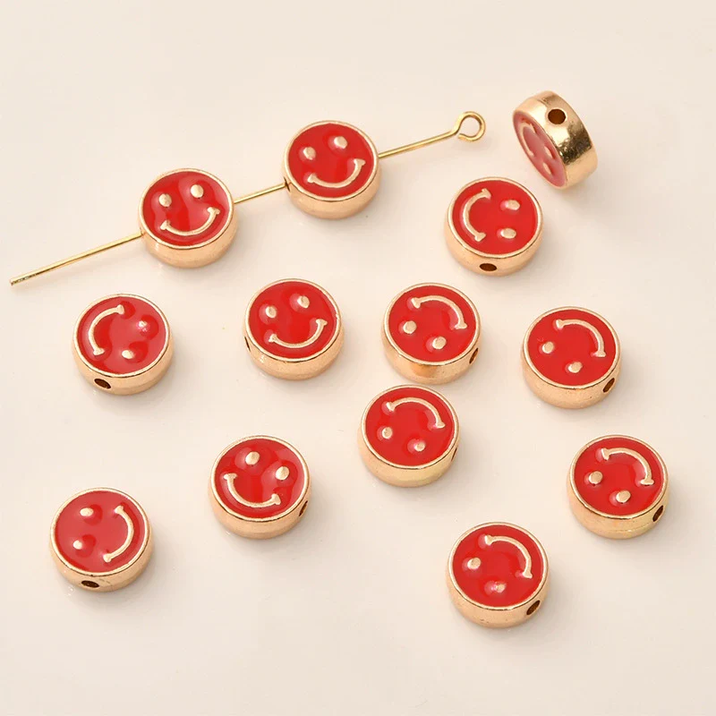 Alloy Loose Beads For Diy Bracelet Necklace Pendant Accessories With Oil Drop Color Retention And Electroplating Treatment - Image 8