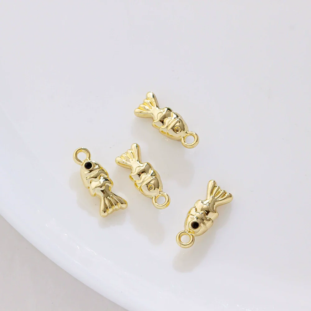 Alloy Marine Life Hippocampus Octopus Conch Electroplated Pendant Jewelry Accessories - Image 13
