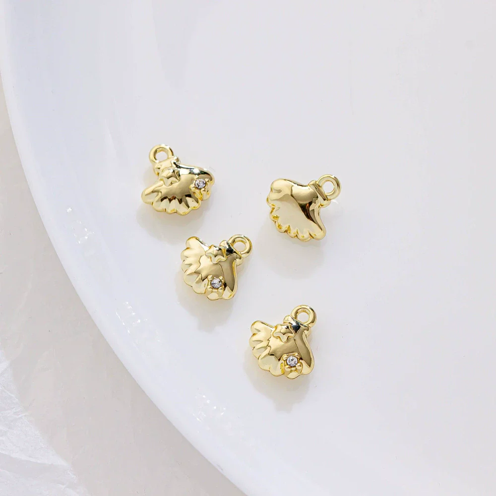 Alloy Marine Life Hippocampus Octopus Conch Electroplated Pendant Jewelry Accessories - Image 5