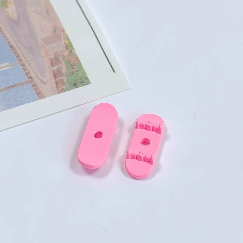 Alloy Mini Skateboard Macaron Color Jewelry Accessories Mobile Phone Chain Necklace Hairpin - Image 12