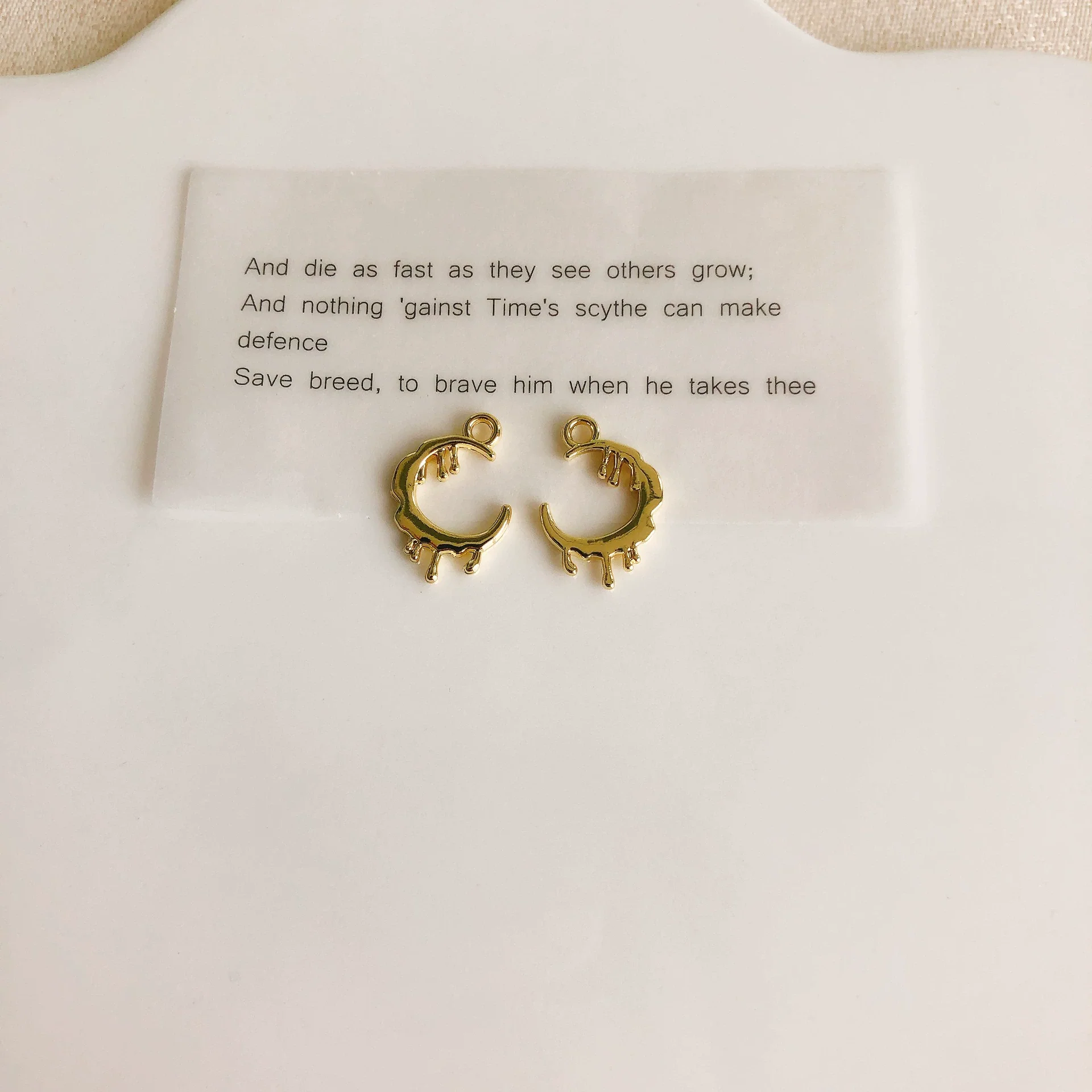 Alloy Niche Fashion Love Moon Star Pendant Necklace And Mobile Phone Chain Diy Accessories - Image 12