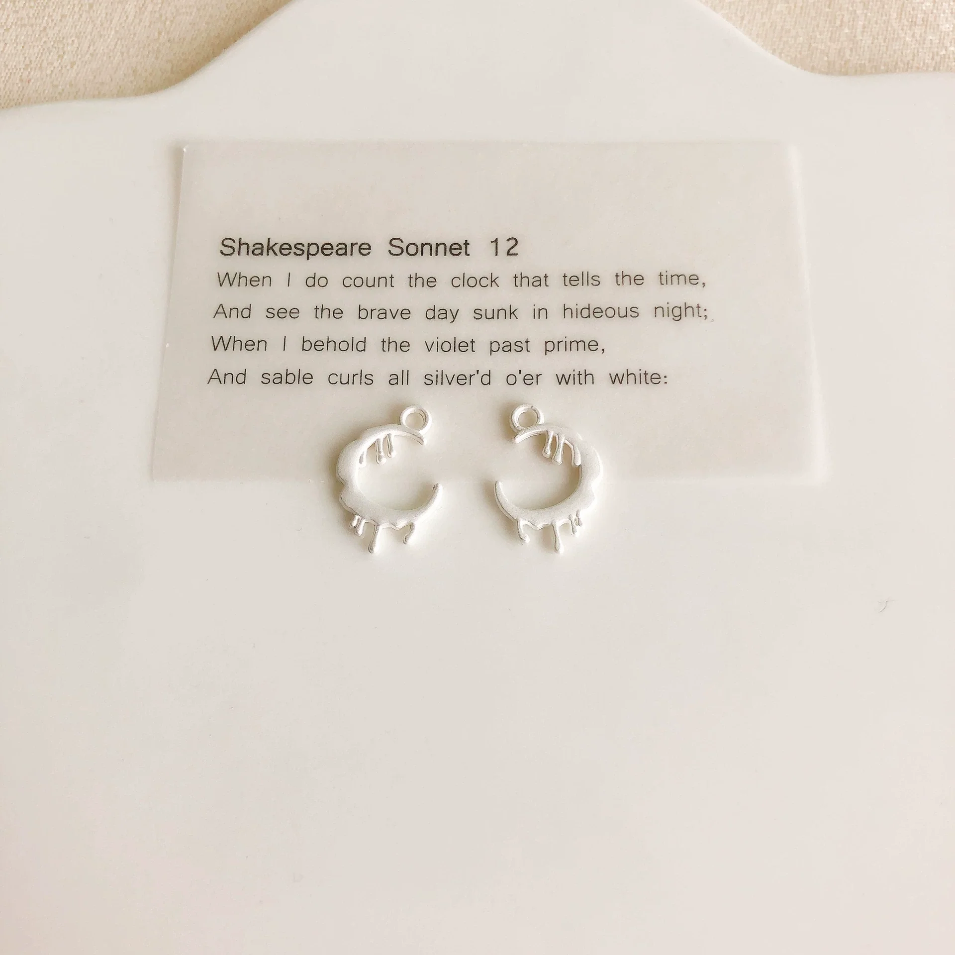 Alloy Niche Fashion Love Moon Star Pendant Necklace And Mobile Phone Chain Diy Accessories - Image 14