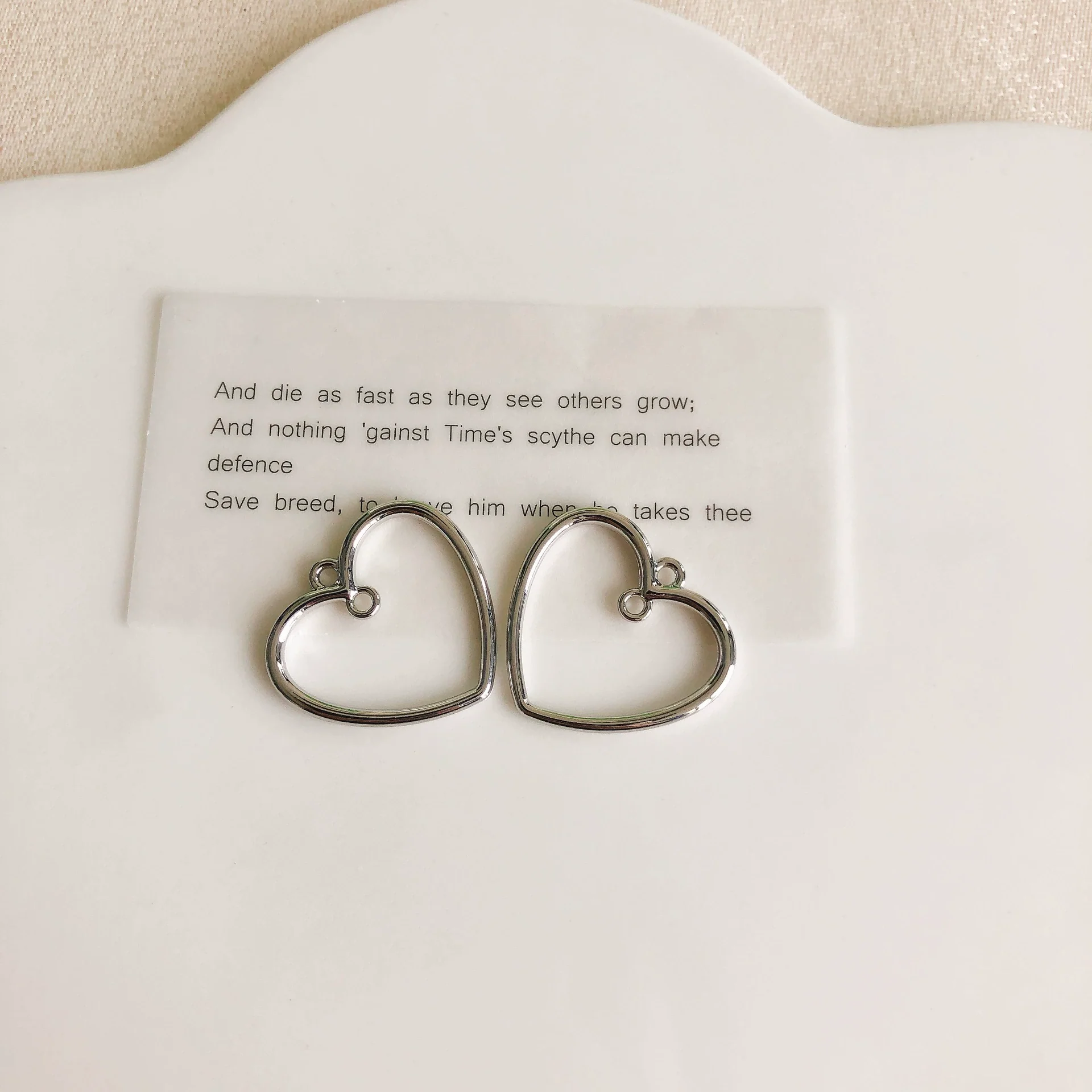 Alloy Niche Fashion Love Moon Star Pendant Necklace And Mobile Phone Chain Diy Accessories - Image 5