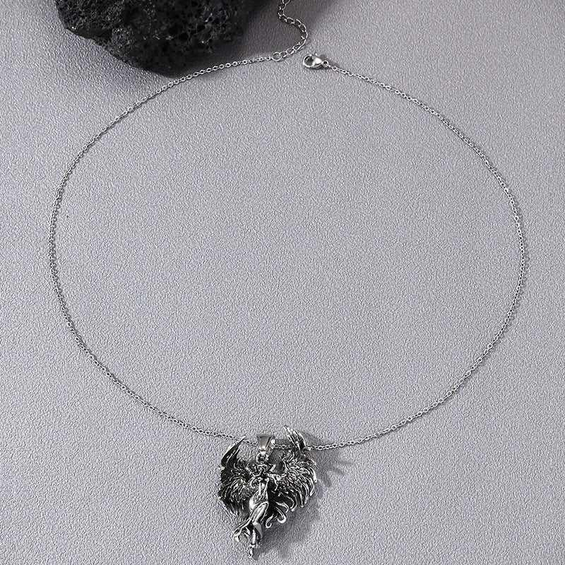 Alloy Pendant Necklace With Cartoon Character Design And Electroplating Unisex Style - Image 3