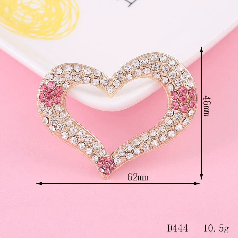 Alloy Phone Shell Jewelry Accessories With Love Peach Heart Design And Electroplating Treatment - Image 15