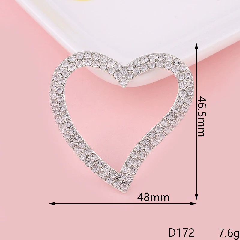 Alloy Phone Shell Jewelry Accessories With Love Peach Heart Design And Electroplating Treatment - Image 17