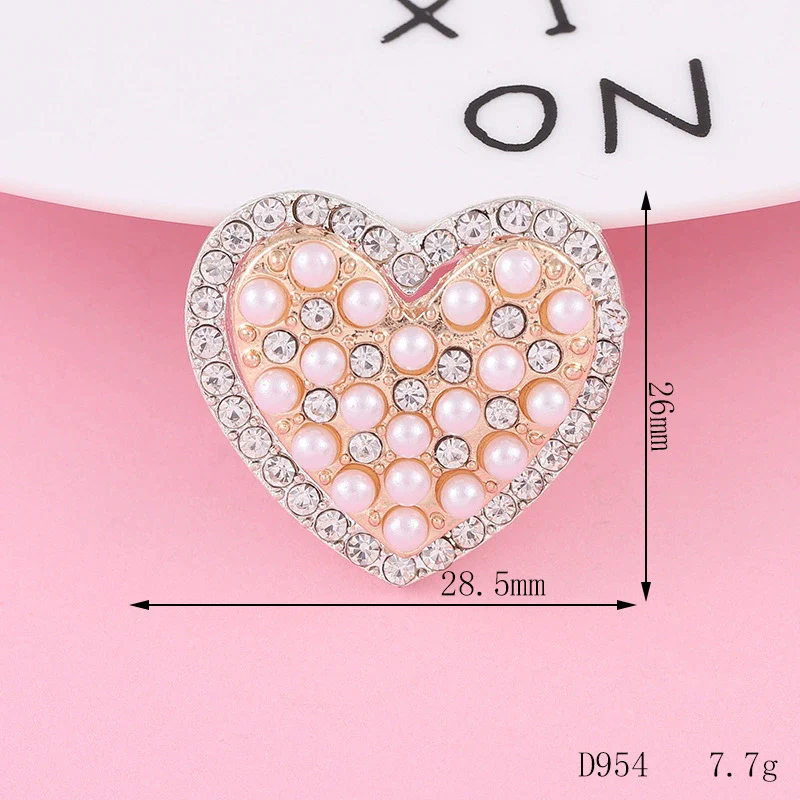 Alloy Phone Shell Jewelry Accessories With Love Peach Heart Design And Electroplating Treatment - Image 23