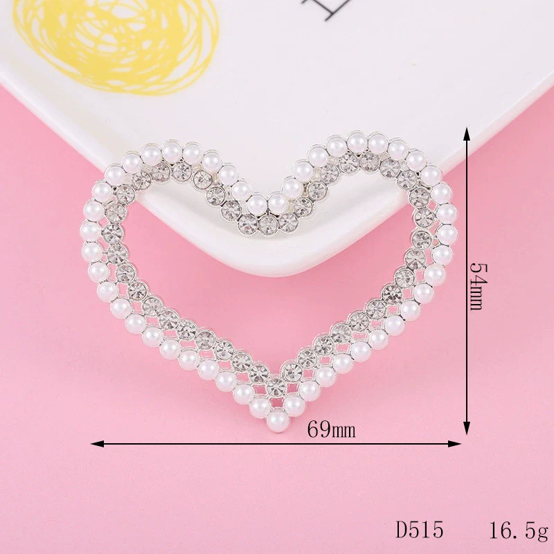 Alloy Phone Shell Jewelry Accessories With Love Peach Heart Design And Electroplating Treatment - Image 6