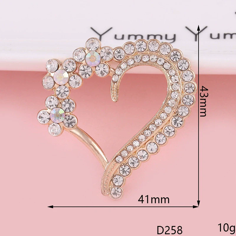 Alloy Phone Shell Jewelry Accessories With Love Peach Heart Design And Electroplating Treatment - Image 9