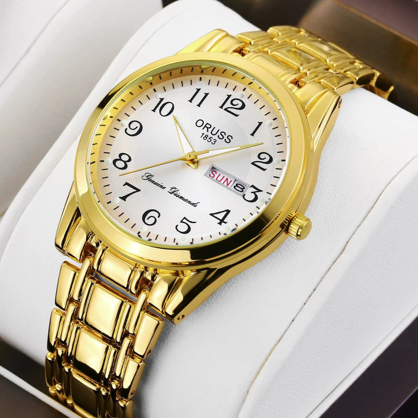 Alloy Quartz And Mechanical Men's Rectangle Waterproof Luminous Watch With Mineral Strengthened Glass Mirror And Stainless Steel Single Folding Buckle - Image 10