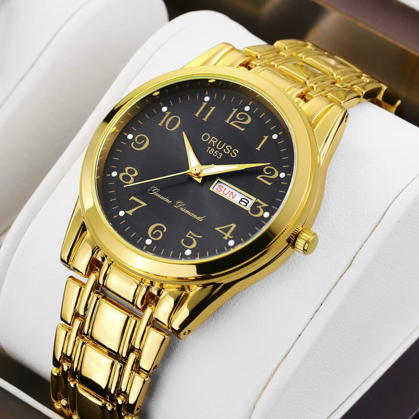 Alloy Quartz And Mechanical Men's Rectangle Waterproof Luminous Watch With Mineral Strengthened Glass Mirror And Stainless Steel Single Folding Buckle - Image 11