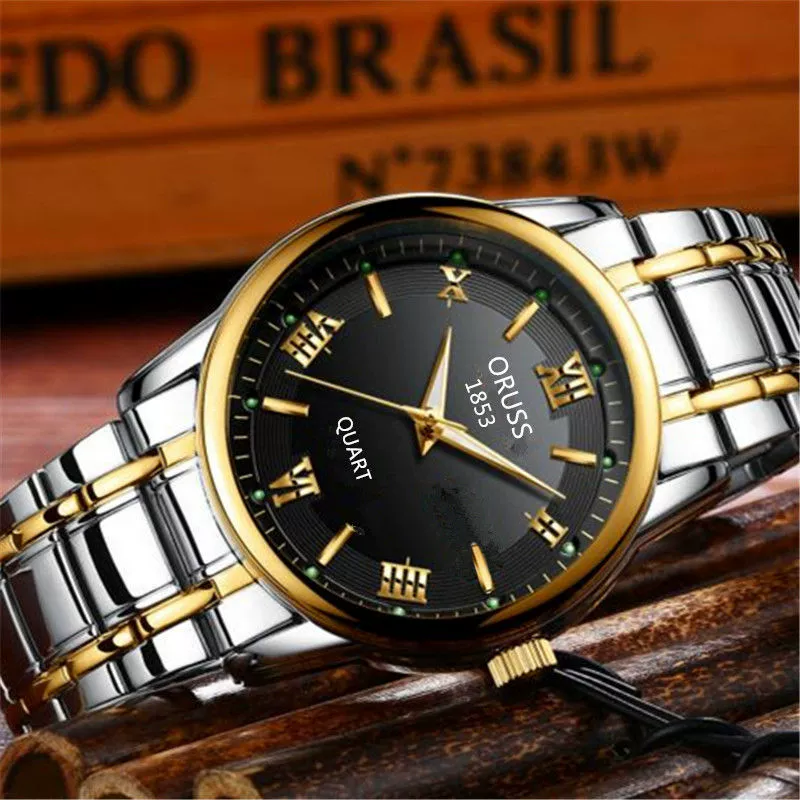 Alloy Quartz And Mechanical Men's Rectangle Waterproof Luminous Watch With Mineral Strengthened Glass Mirror And Stainless Steel Single Folding Buckle - Image 12