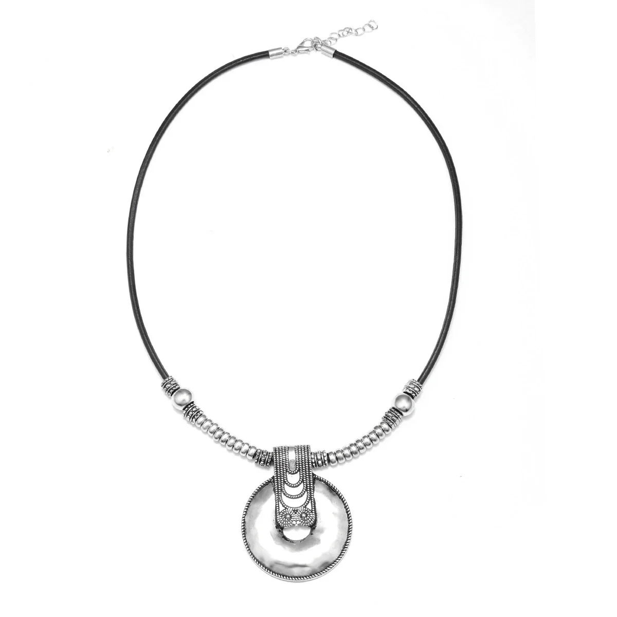 Alloy Retro Geometric Rope Clavicle Chain With Electroplating Treatment - Image 5