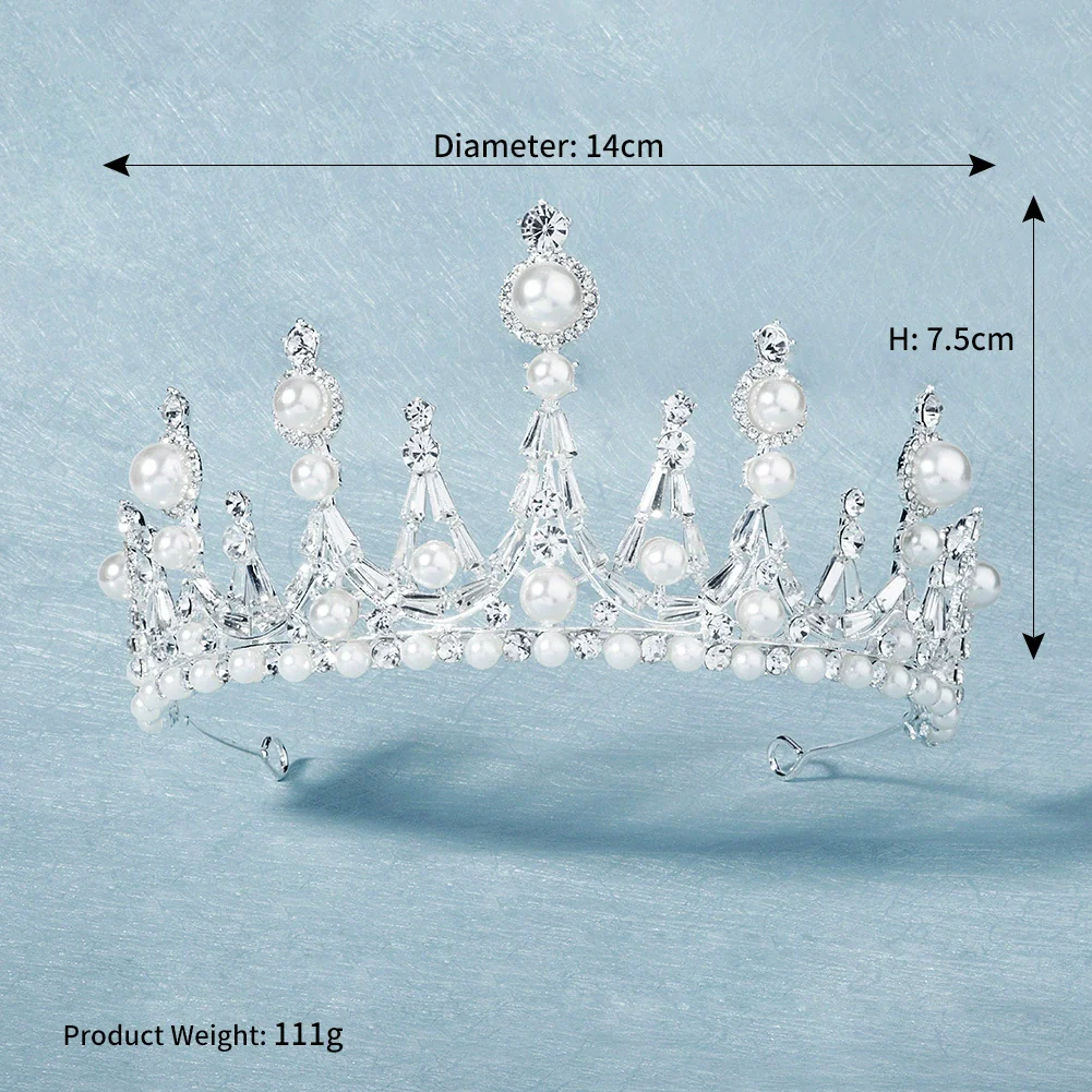 Alloy Rhinestone Flower Vintage Bridal Headwear Jewelry - Image 6