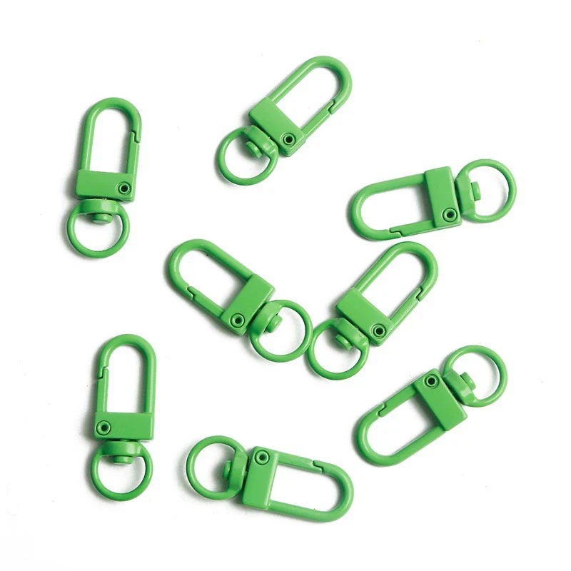 Alloy Spray Paint Handmade Key Chain Door Buckle Mask Chain Pendant Bag Decoration Accessories - Image 14