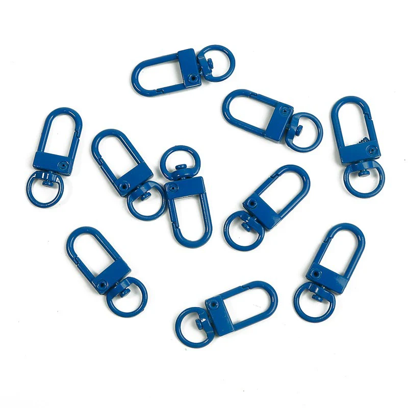 Alloy Spray Paint Handmade Key Chain Door Buckle Mask Chain Pendant Bag Decoration Accessories - Image 16
