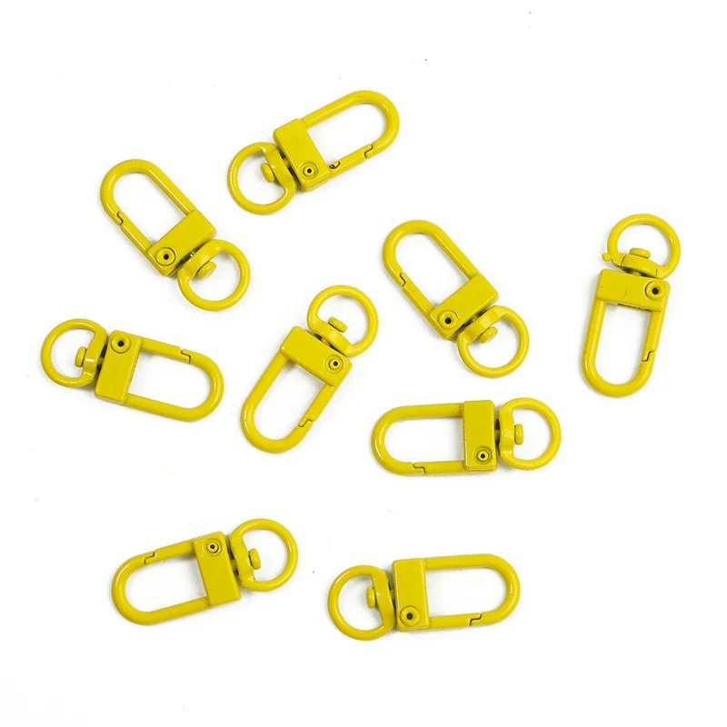 Alloy Spray Paint Handmade Key Chain Door Buckle Mask Chain Pendant Bag Decoration Accessories - Image 7