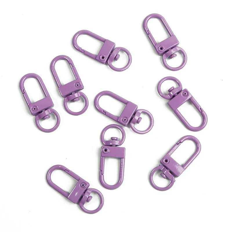 Alloy Spray Paint Handmade Key Chain Door Buckle Mask Chain Pendant Bag Decoration Accessories - Image 9