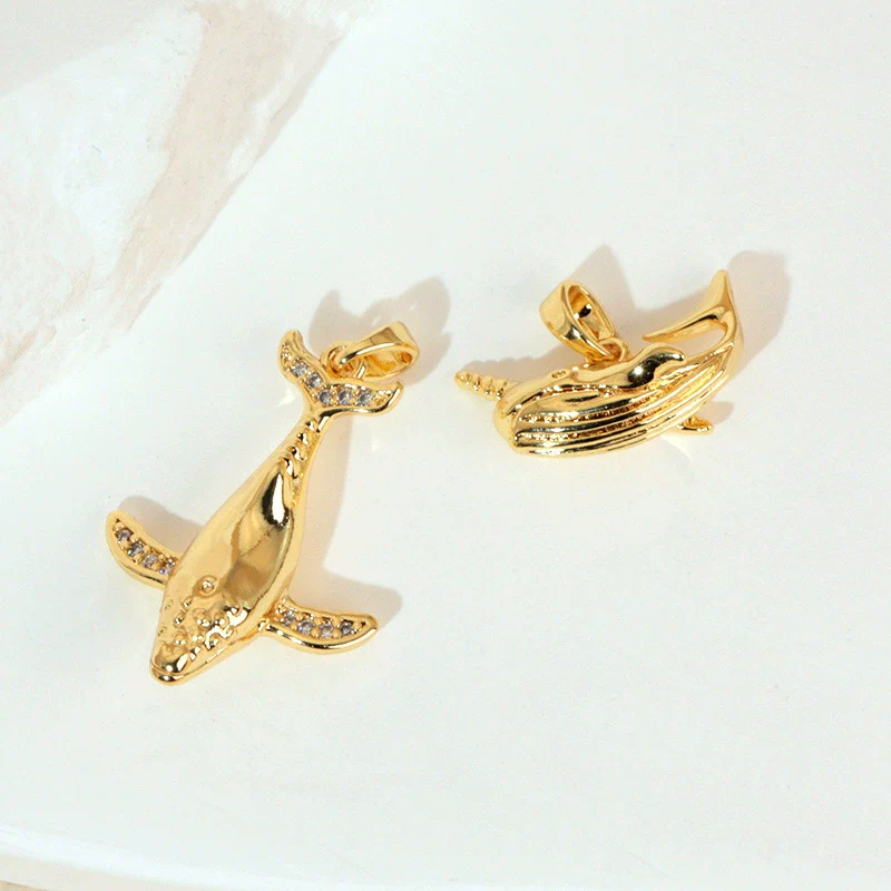 Animal Style Copper Electroplated Sea Life Pendant Necklace Bracelet Earrings Accessories - Image 3