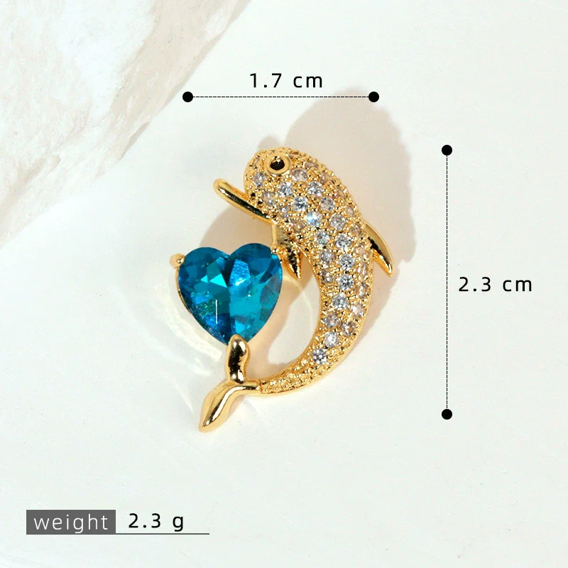 Animal Style Copper Electroplated Sea Life Pendant Necklace Bracelet Earrings Accessories - Image 6