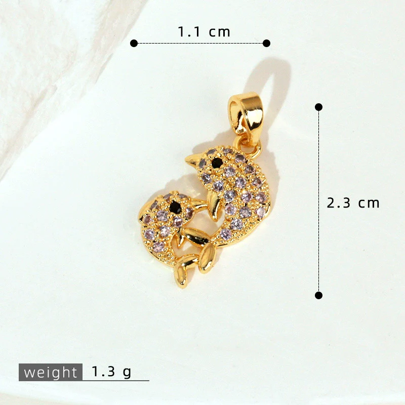 Animal Style Copper Electroplated Sea Life Pendant Necklace Bracelet Earrings Accessories - Image 9
