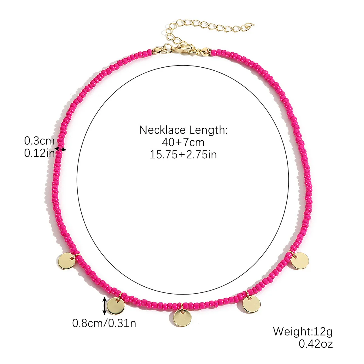 Beaded Necklace Clavicle Chain Imitation Pearl Alloy Heart Flowers Geometric Design Diamond Style For Women - Image 5