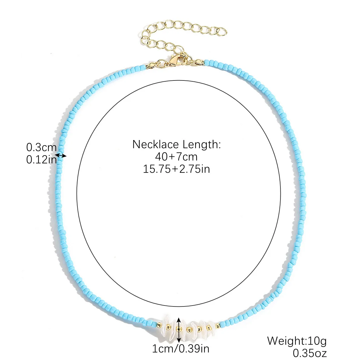 Beaded Necklace Clavicle Chain Imitation Pearl Alloy Heart Flowers Geometric Design Diamond Style For Women - Image 8
