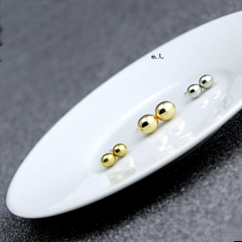 Beanie Earrings Alloy Imitation Platinum Dropshaped Electroplating