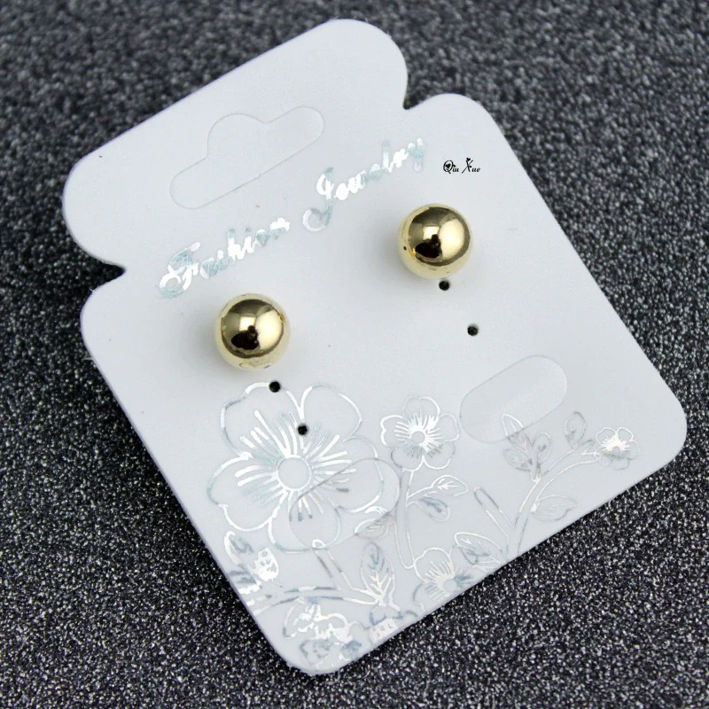 Beanie Earrings Alloy Imitation Platinum Dropshaped Electroplating - Image 4