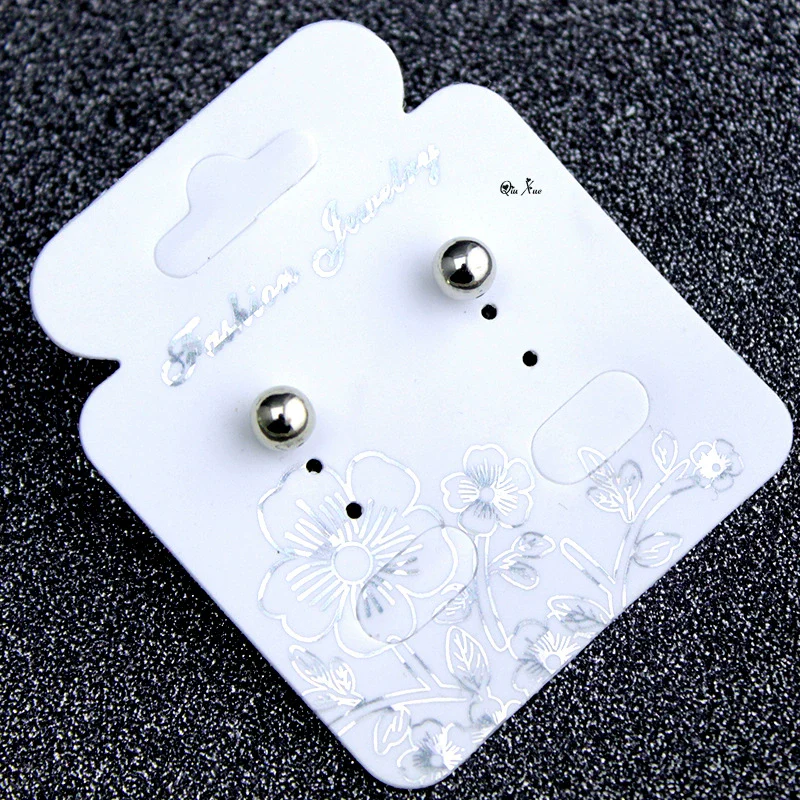 Beanie Earrings Alloy Imitation Platinum Dropshaped Electroplating - Image 6