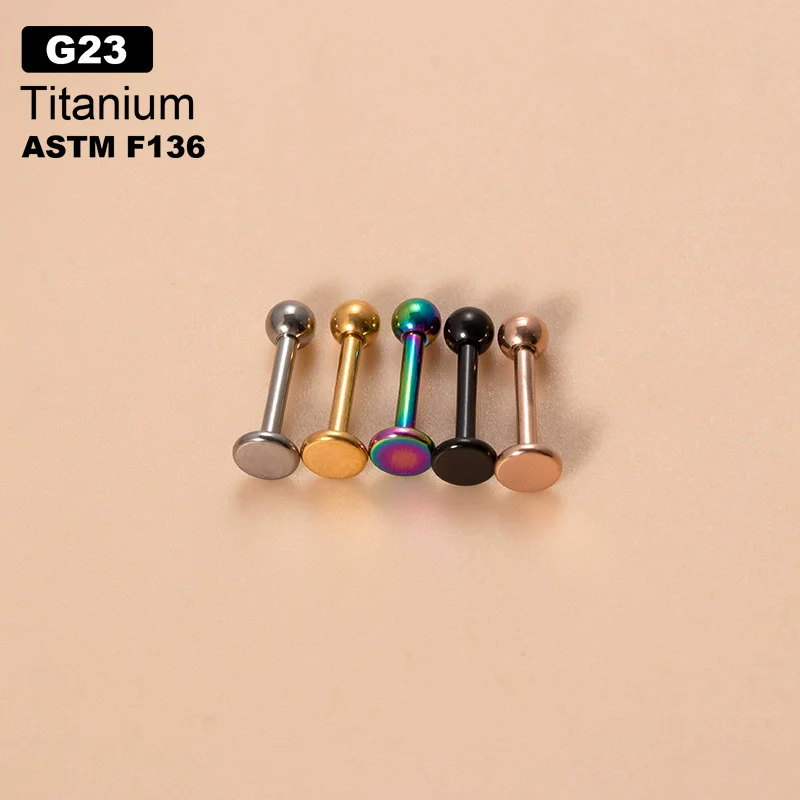 Body Jewelry Piercing Jewelry Titanium Alloy Geometric Cshaped Horseshoe Ring Inlaid Zircon - Image 7