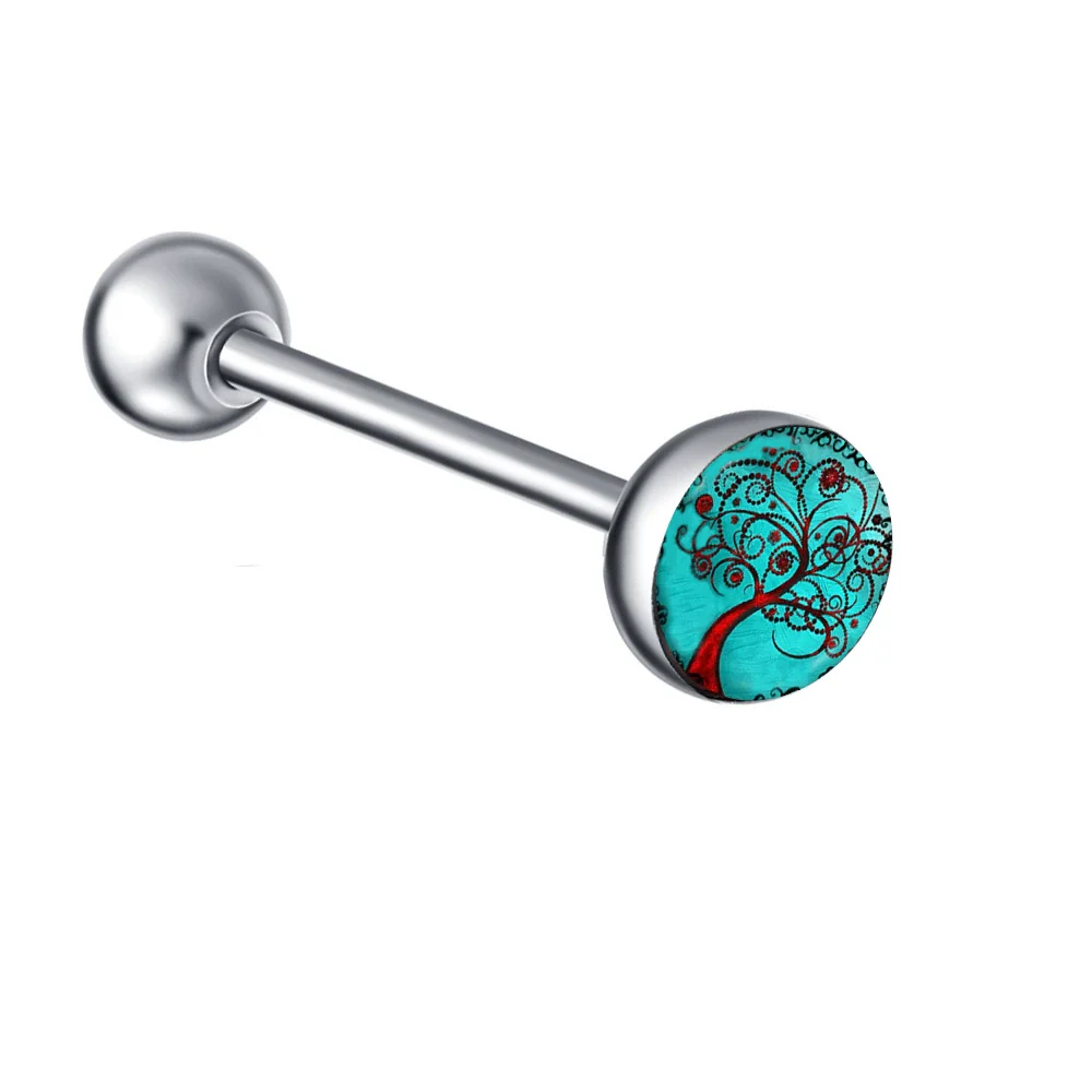 Body Piercing Jewelry Stainless Steel Mixed Color Insect Pattern Handmade - Image 2