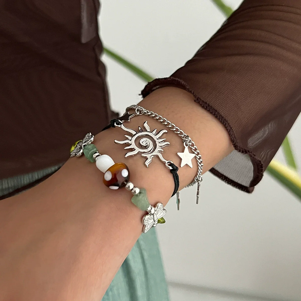 Bracelet Alloy Geometric Animal Zodiac Handmade - Image 2