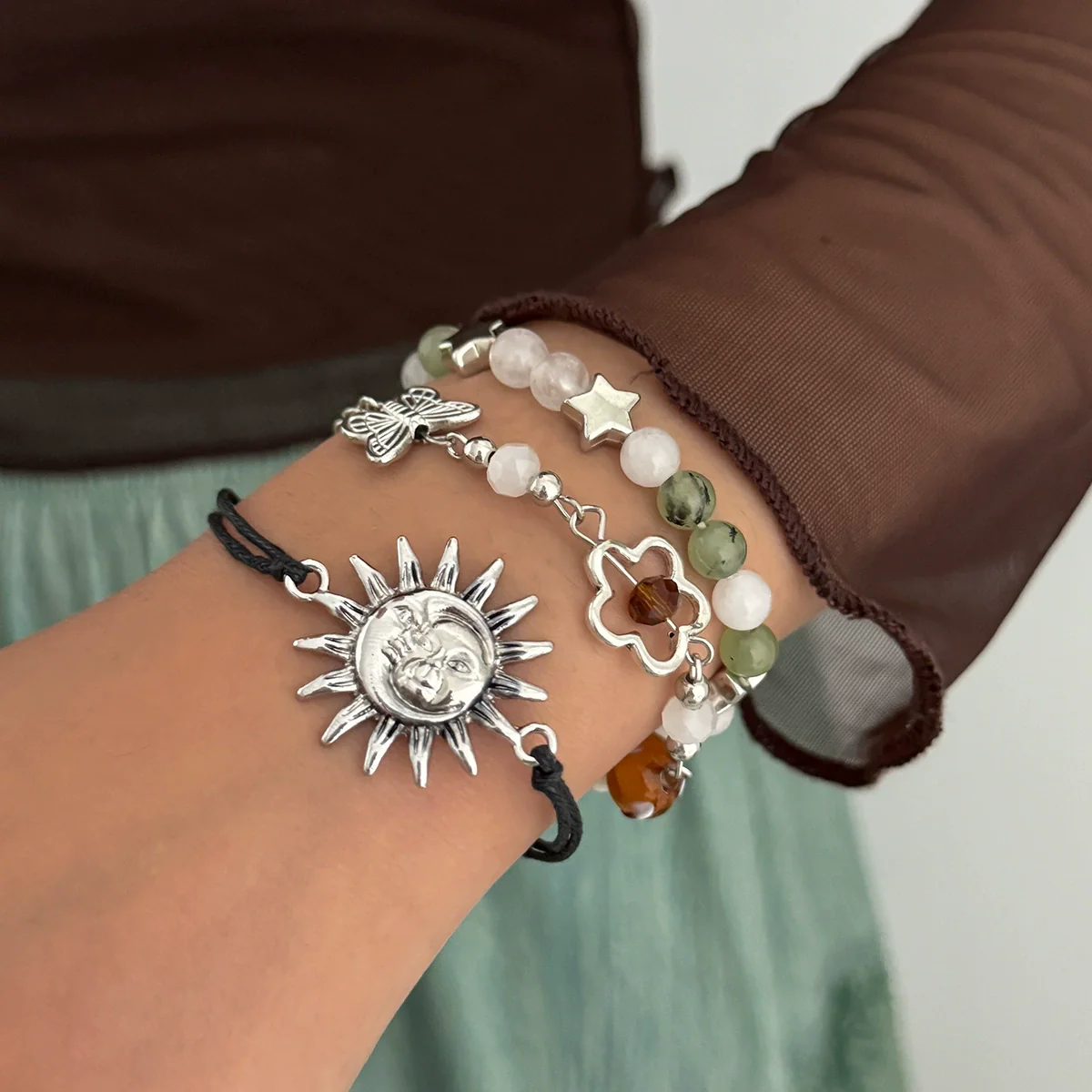 Bracelet Alloy Geometric Animal Zodiac Handmade - Image 3