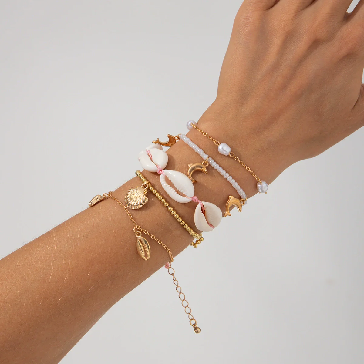 Bracelet Alloy Star Electroplated Animal Style Imitation Pearl Jewelry - Image 6