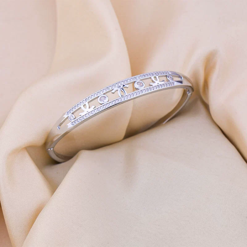 Bracelet Copper Diamondencrusted Simple Electroplating - Image 3