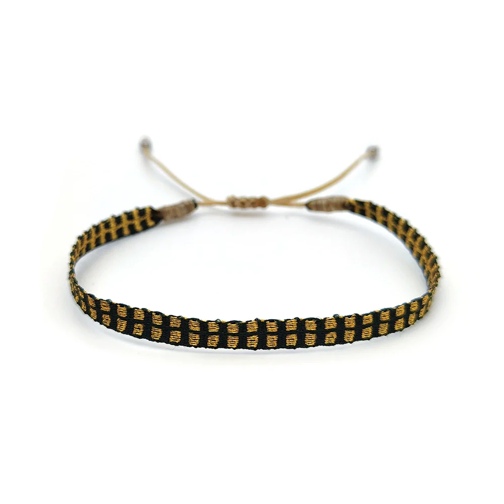 Bracelet Cord Geometric Handwoven Style For Women - Image 7
