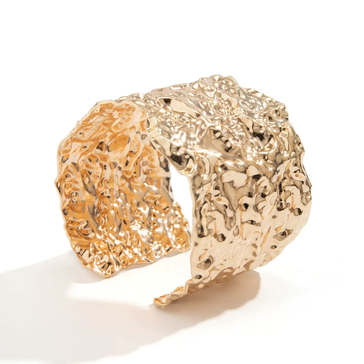 Bracelet Jewelry Punk Alloy Geometric Electroplating Irregular Opening - Image 5