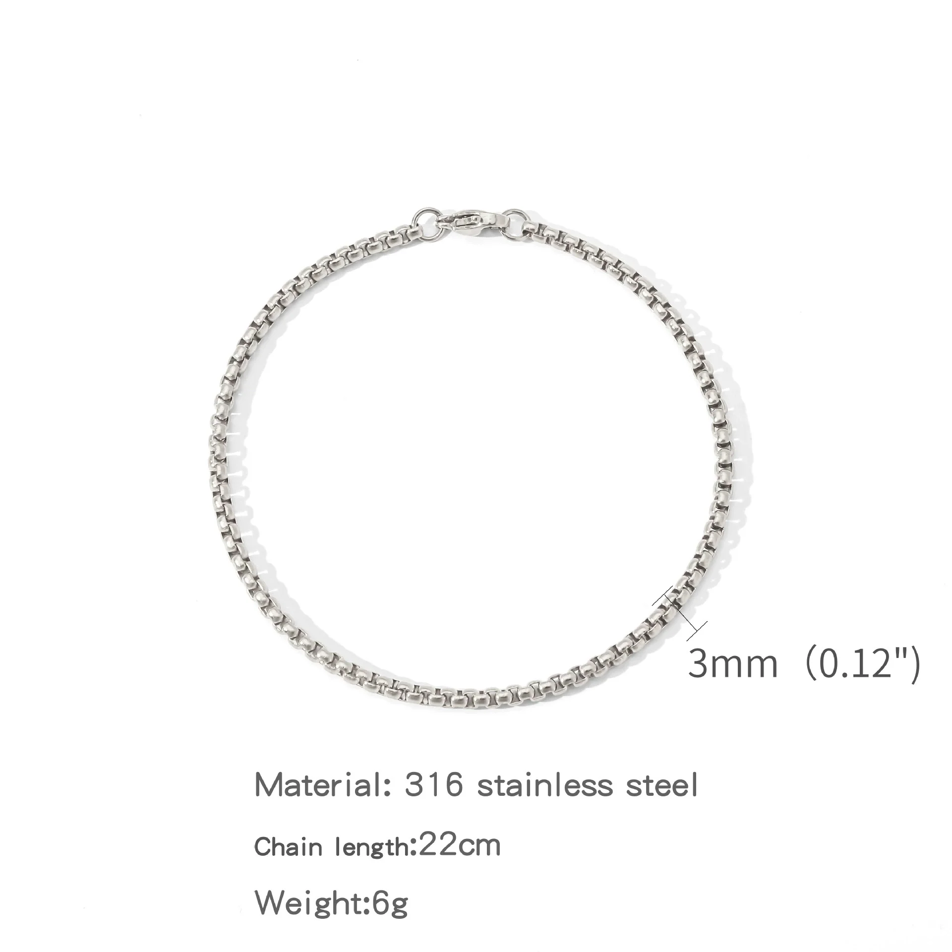 Bracelet Pearl Geometric Punk Rock Unisex Electroplating - Image 11