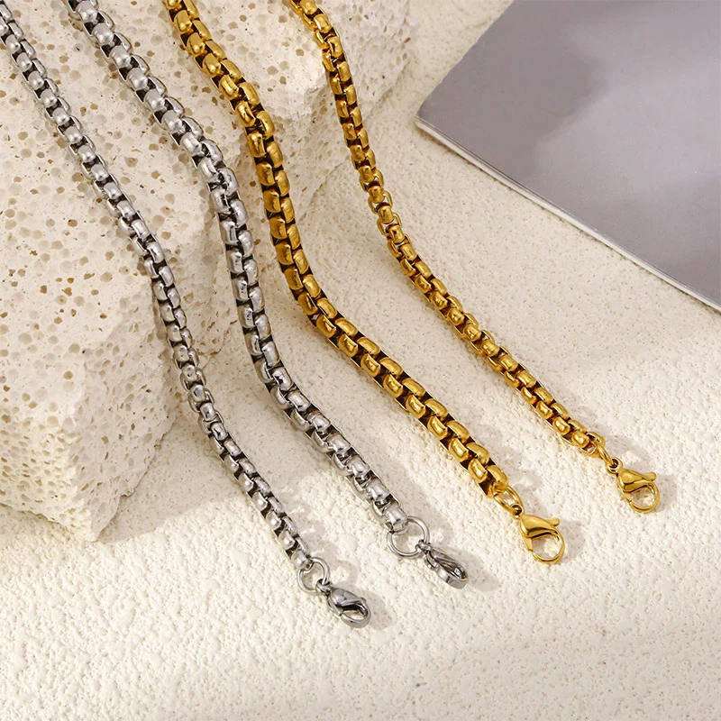 Bracelet Pearl Geometric Punk Rock Unisex Electroplating - Image 2