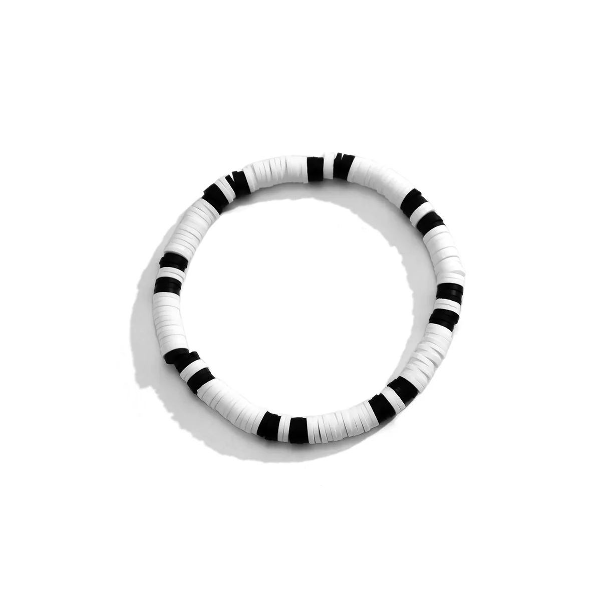 Bracelet Soft Pottery Geometric Bohemian Style Men's - Image 5