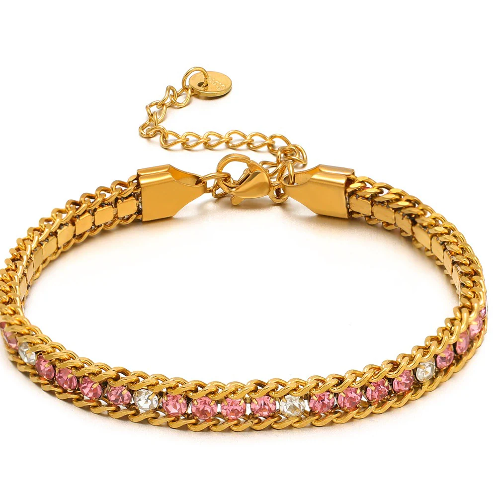 Bracelet Stainless Steel Electroplating Unisex - Image 10
