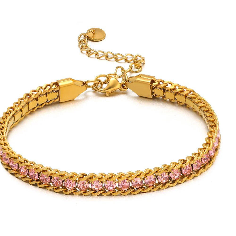 Bracelet Stainless Steel Electroplating Unisex - Image 9