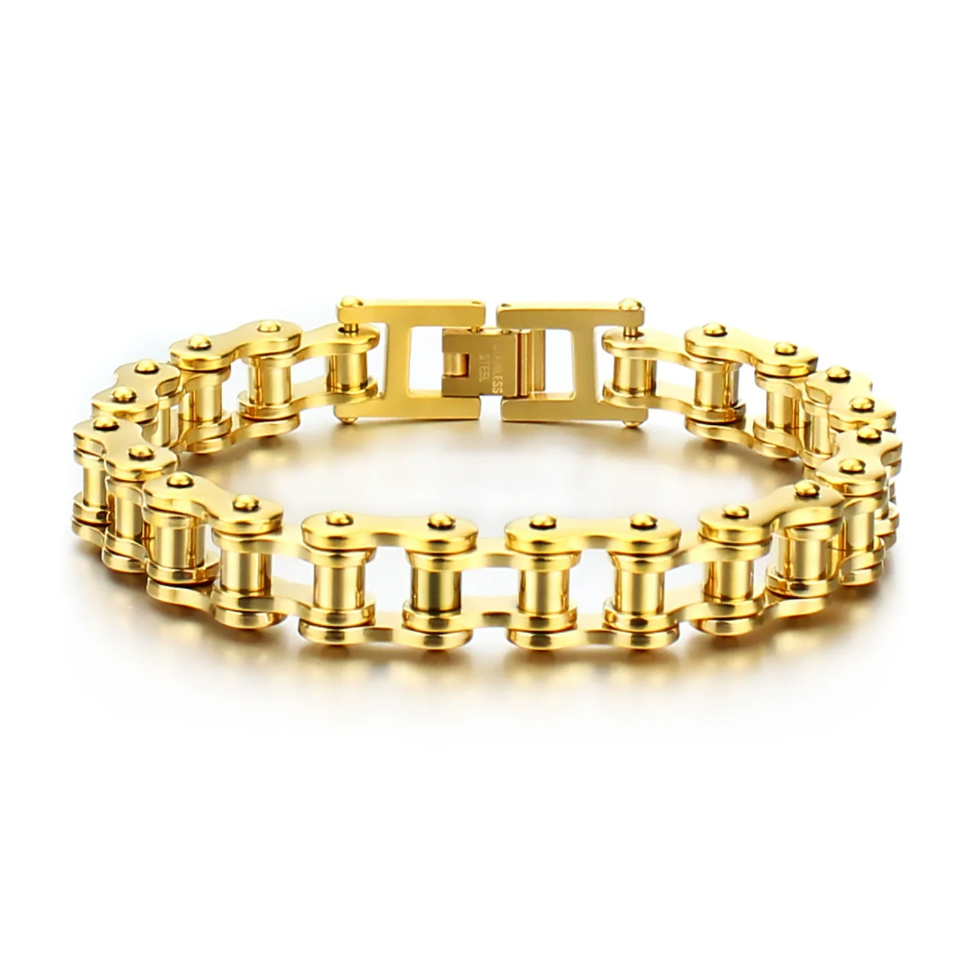 Bracelet Titanium Steel Geometric Electroplating Original Design Men's